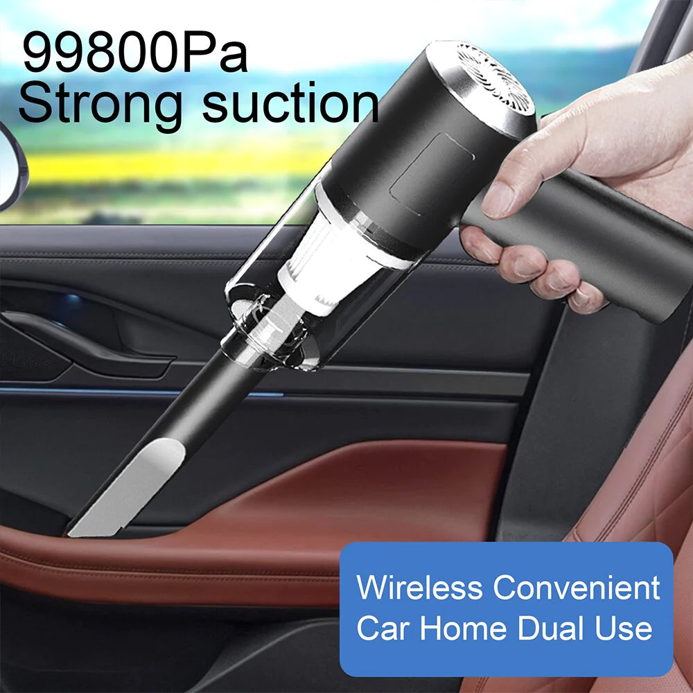 120W Cordless Handheld Vacuum Cleaner Small Mini Portable Car Auto Home Wireless